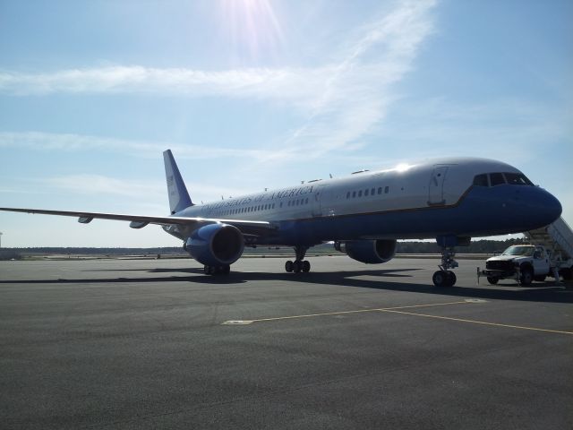 — — - Air Force 2 on an extended stay at Tallahassee. February, 2012