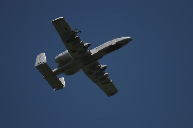 — — - A-10s from the 442 Fighter Wing at Hardwood Range, Central WI