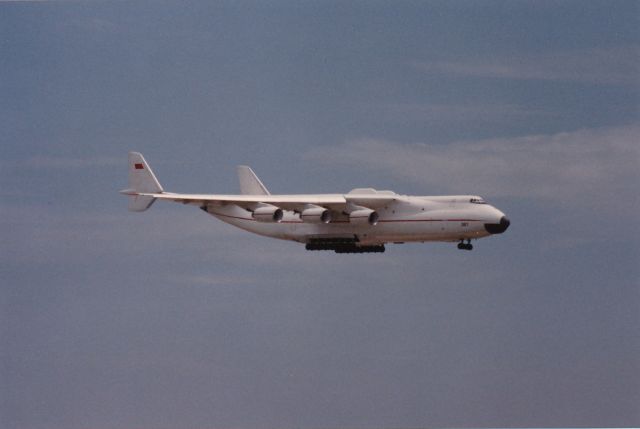 Antonov An-225 Mriya (CCCP82060) - Dirty pass with everything hanging out of an AN-225 at an Air Power Air Show