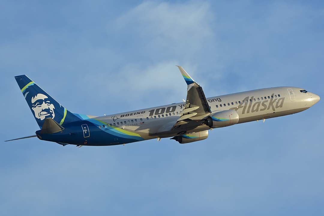 Boeing 737-900 (N248AK) - Alaska Boeing 737-990 N248AK Boeing 100 Years Strong at Phoenix Sky Harbor on January 30, 2018.