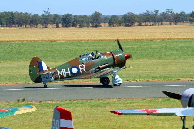 RUTAN Boomerang (VH-MHR) - Temora air show 2015