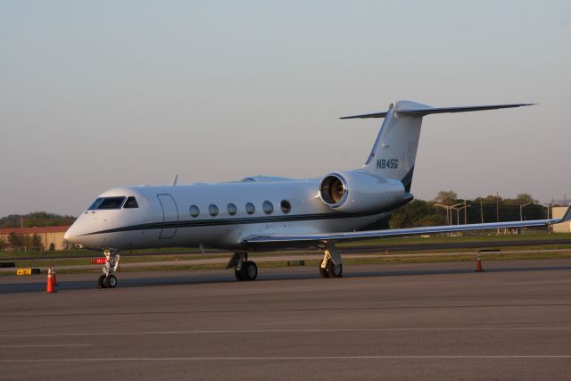 Gulfstream Aerospace Gulfstream IV (N845G) - On the ramp in Huntsville, AL