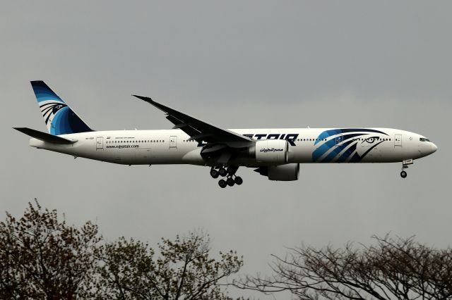 BOEING 777-300 (SU-GDP) - 'Egyptair 985' arriving from Cairo International Airport   (4/21/21)