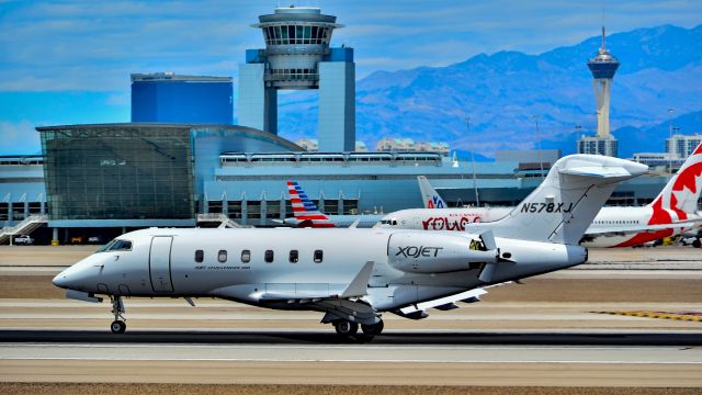 Bombardier Challenger 300 (N578XJ) - N578XJ 2005 Bombardier Challenger 300 BD-100-1A10 s/n 20078 - Las Vegas - McCarran International Airport (LAS / KLAS)br /USA - Nevada May 17, 2017br /Photo: Tomás Del Coro