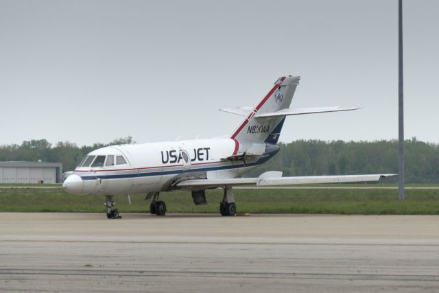 Dassault Falcon 20 (N820AA) - N820AA  1967 Dassault-SUD Fan Jet Falcon  JUS  KYIP  20130510