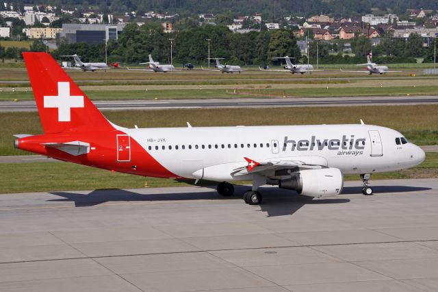 Airbus A319 (HB-JVK)