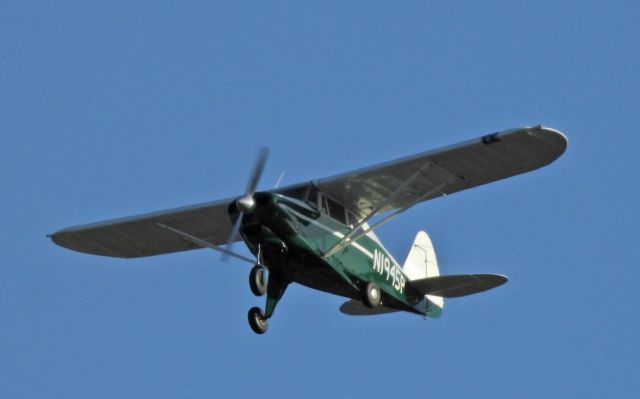 Piper PA-22 Tri-Pacer (N1945P) - Crosswind for 27 at Carson City