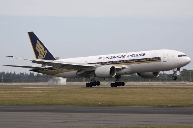 Boeing 777-200 (9V-SVJ) - 8 JAN 2008