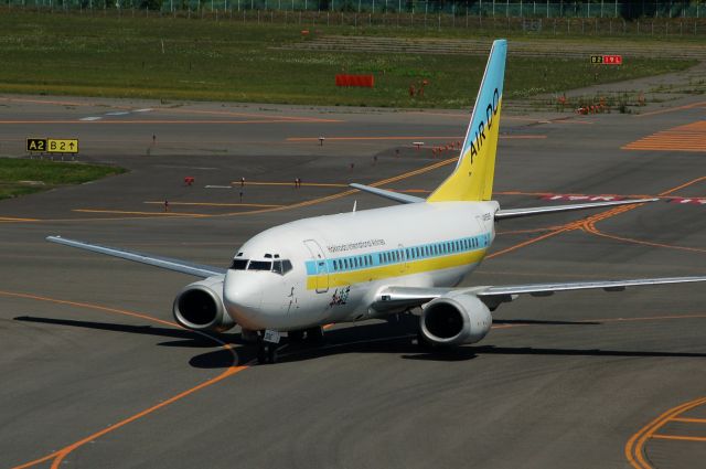 Boeing 737-500 (JA8595) - JA8595  Boeing 737-54K  c/n:28461 L/N:2850 Hokkaido International Airlines - Air Do - HD/ADO : 2012/8/8        