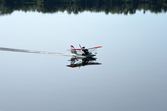 N419GC — - Landing on a smooth "mirror" in Florida.