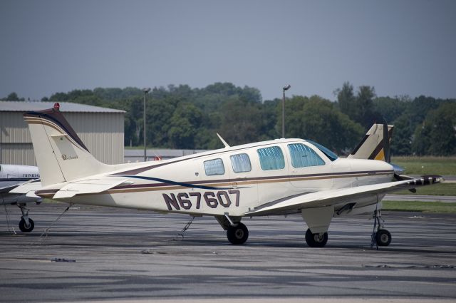 Beechcraft Bonanza (36) (N67607) - N67607  Beechcraft  A36 Bonanza  KFDK  20120716