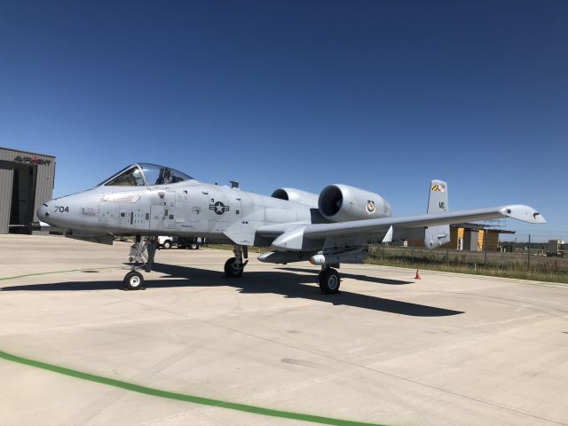 Fairchild-Republic Thunderbolt 2 — - Beautiful day at GRR.