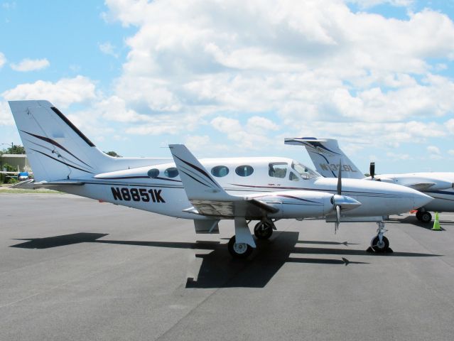 Cessna Chancellor (N8851K) - Pressurized. Note the winglets.