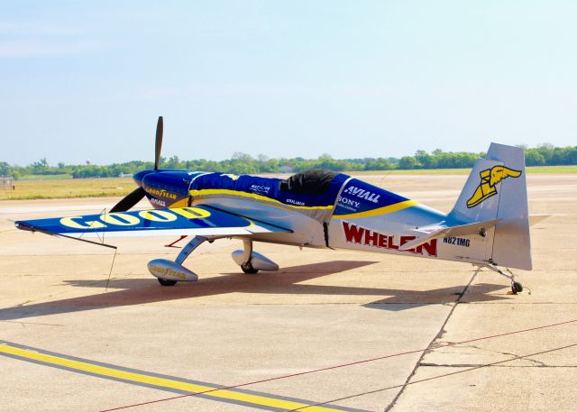 EXTRA EA-300 (N821MG) - At Barksdale Air Force Base. Extra EA 300/SC