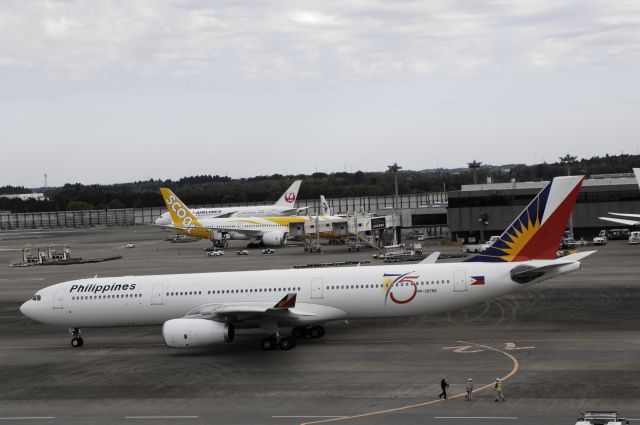 Airbus A330-300 (RP-C8766) - Taxing at Narita Intl Airport on 2016/11/16