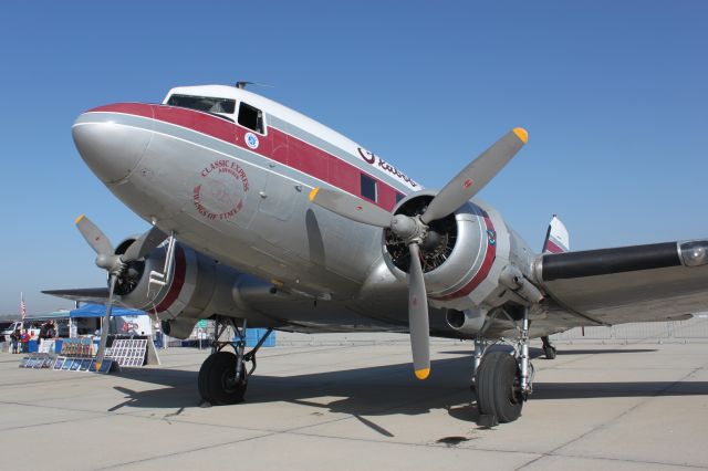 Douglas DC-3 — - March Air force Base Airfest 2012