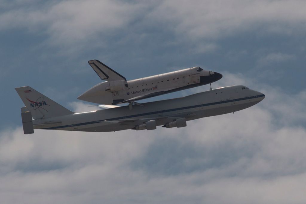 N905NA — - Boeing Shuttle Carrier (N905NA), from the University of Arizona in Tucson.