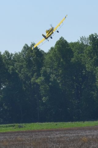 N502MV — - Cropdusting fun in rural Indiana