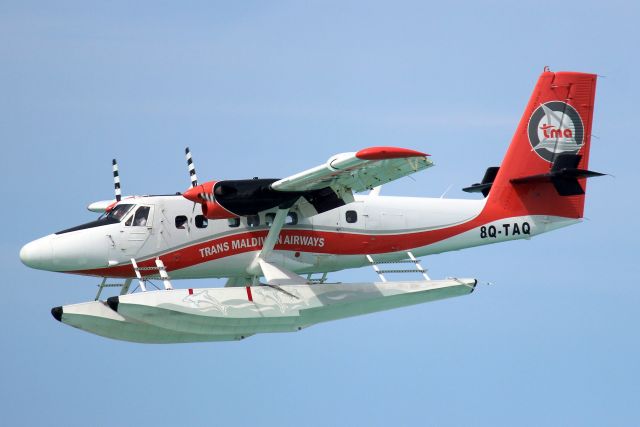 De Havilland Canada Twin Otter (8Q-TAQ) - On final approach at Kanifushi Island on 5-Jan-24 arriving from VRMM via Vagaru Island.