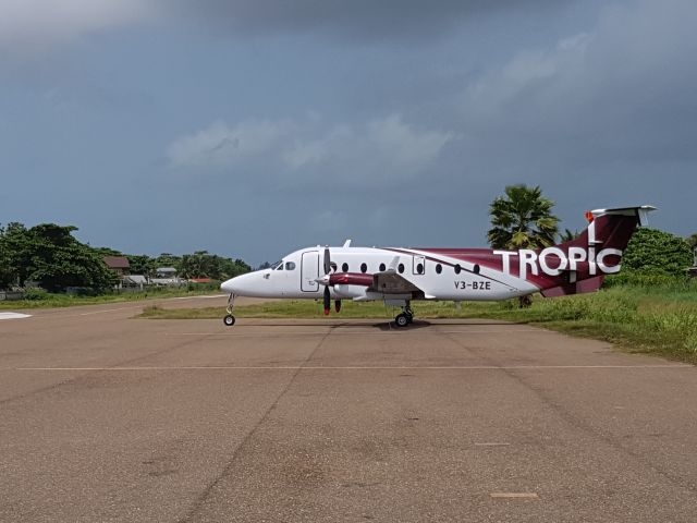 Beechcraft 19 Sport (V3-BZE) - San Pedro, Belize