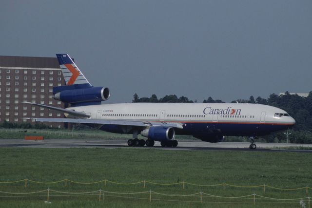 McDonnell Douglas DC-10 (C-GCPD) - Departure at Narita Intl Airport Rwy16R on 1998/08/16