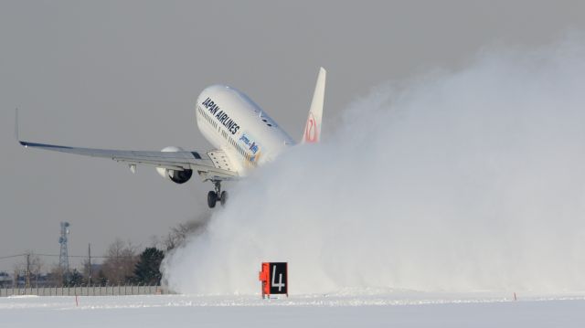 Boeing 737-800 (JA327J) - Jan.12.2016 hakodateairport.hokkaido.japan