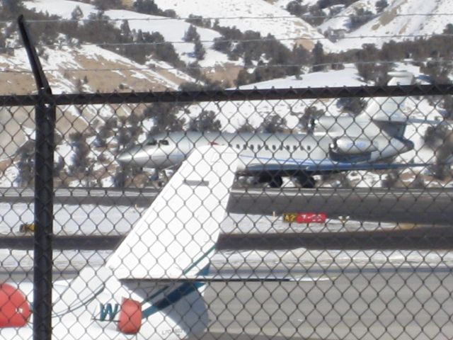 Dassault Falcon 7X (VP-BEH) - Couldnt find a good vantage point at the Vail airport.