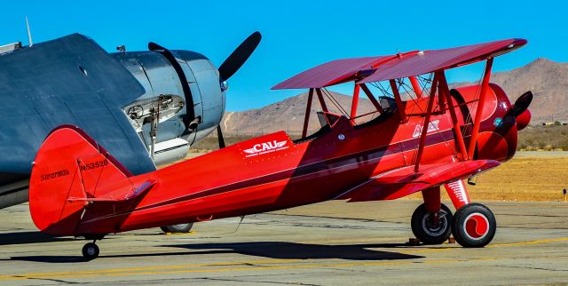 Boeing PT-17 Kaydet (N63529) - N63529 1940 Boeing PT-17 Kaydet Stearman Biplane s/n 75-338 California Aeronautical University CAU - 21st Annual Apple Valley Airshow and NAPA Car Show  br /br /KAPV - Apple Valley Airportbr /Photo: Tomás Del Corobr /October 12, 2024