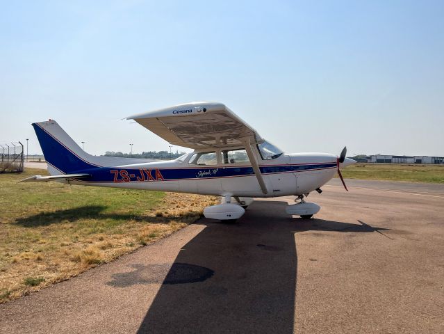 Cessna Skyhawk (ZS-JXA) - A Hawk XP with 195HP. I flew this aircraft on flying Safaris in the 1990's. 14-OCT-2022.