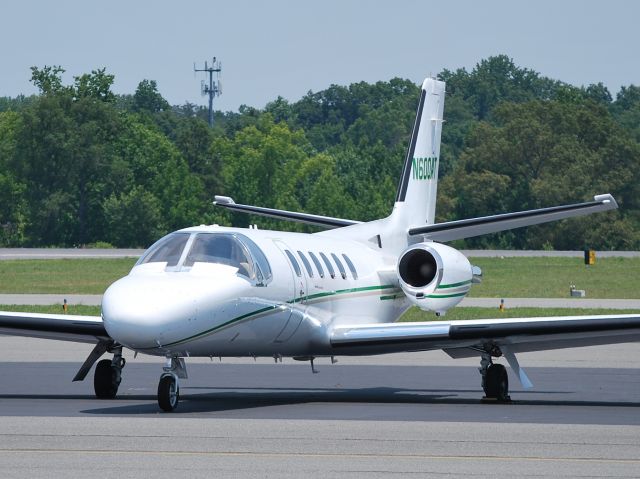 Cessna Citation II (N600AT) - B & B AVIATION LLC at KJQF - 6/29/12