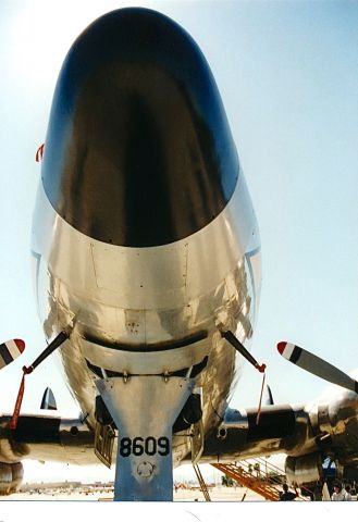 N494TW — - Nose shot of a Connie on display at a Copperstate Air Show and Fly In