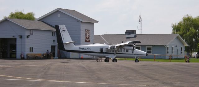 De Havilland Canada Twin Otter (N683AR) - Grangeville Smoke Jumpers, Grangeville, Idaho, June 29, 2015.