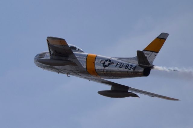 North American F-86 Sabre — - At Abbotsford Airshow, Saturday August 12, 2017.