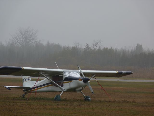 C-FYGF — - tied down at Russ Beech air field