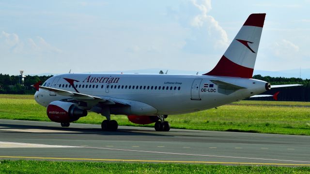 Airbus A319 (OE-LDC) - OE-LDC         Airbus A319-112  -  Graz  -  Jul 01, 2016