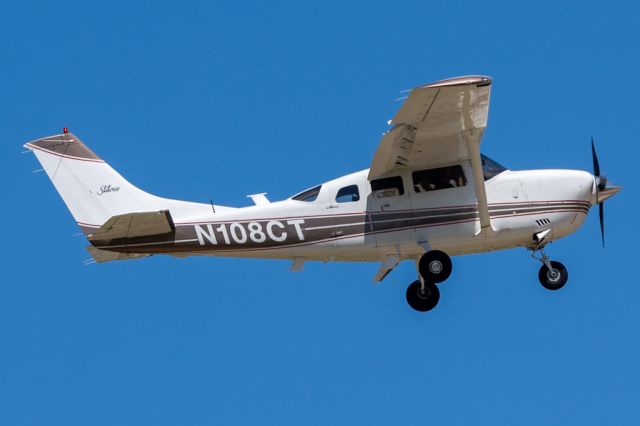 Cessna 206 Stationair (N108CT) - Departing from TJIG