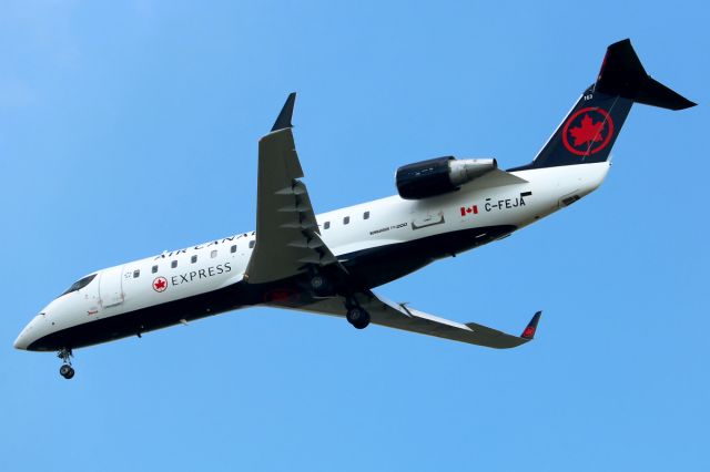 Canadair Regional Jet CRJ-200 (C-FEJA) - New daily service between Windsor and Montreal by AC Express started in July 2018