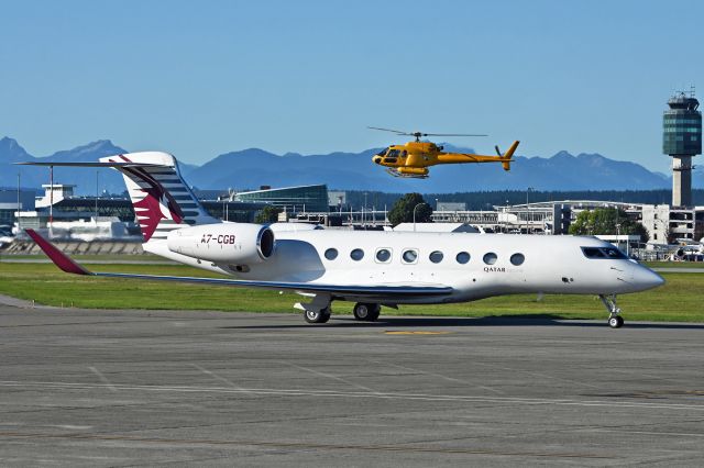 Gulfstream Aerospace Gulfstream G650 (A7-CGB)