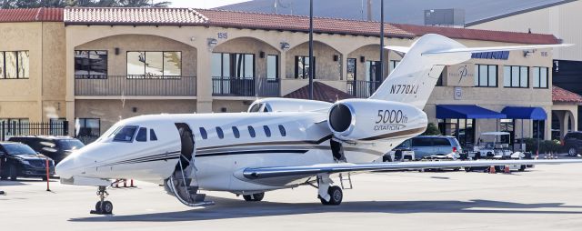 Cessna Citation X (N770XJ) - Cessna Citation 10 at Jet aviation