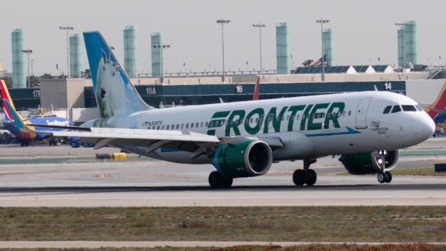 Airbus A320neo (N305FR) - Cliff the Mountain Goat.