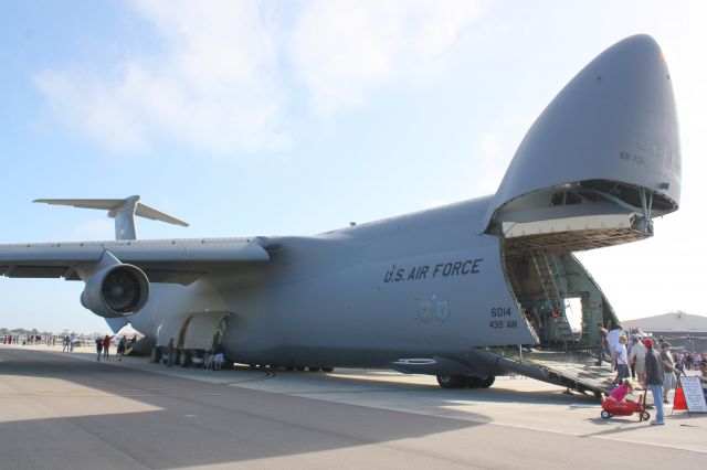 Lockheed C-5 Galaxy (N60014) - C5 Galaxy on static display at MacDill AirFest