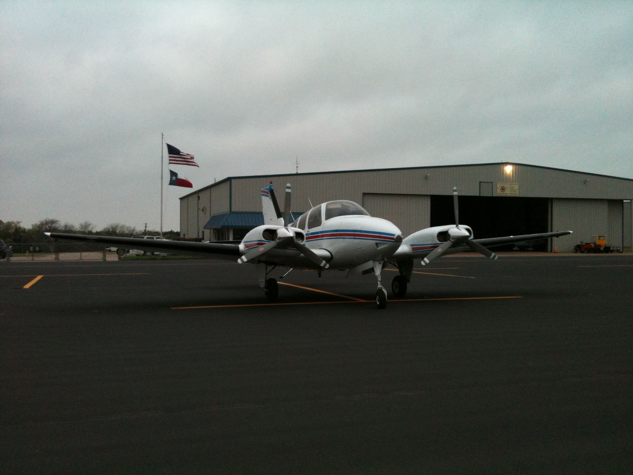 Beechcraft 55 Baron (N434MC) - Photo taken in March 2011.
