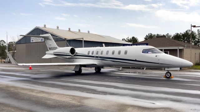 Learjet 45 (N455DG) - Walmart's beautiful LJ on the ground in Nacogdoches, TX!