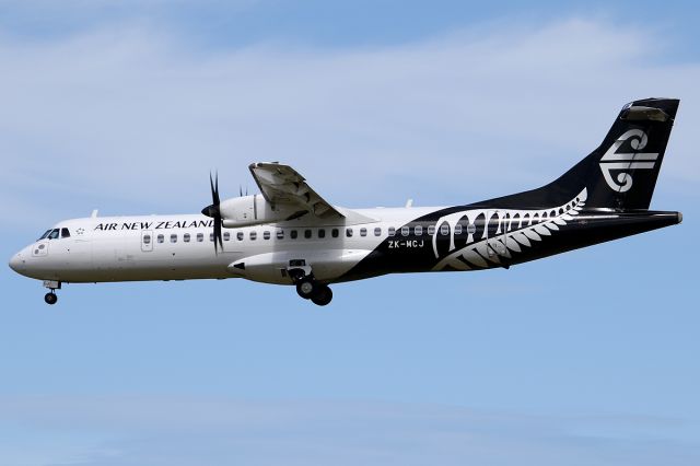 ATR ATR-72 (ZK-MCJ) - NZ5359 from PMRbr /on 25 Dec 2016