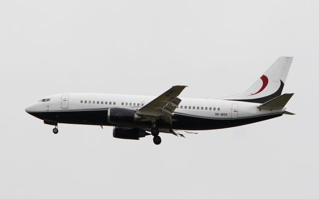 Boeing 737-700 (9H-MTF) - maleth-aero b737-329 9h-mtf about to land at shannon 23/3/18.