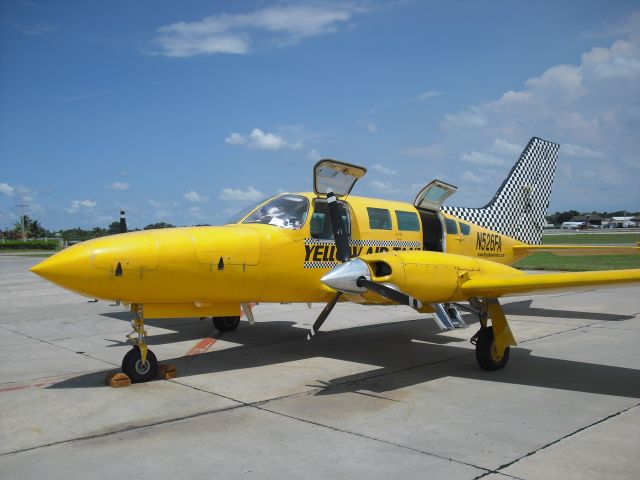 Cessna 402 (N526FA) - cargo flight