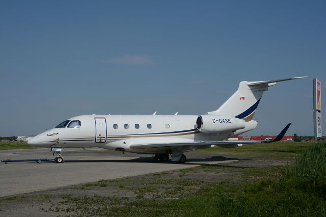 Embraer Legacy 450 (C-GASE) - Visiting CYHU during June 2023