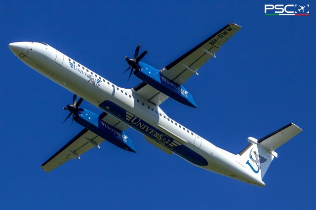 de Havilland Dash 8-400 (9H-SWW) - PSC Verona - Piti Spotter Club Verona