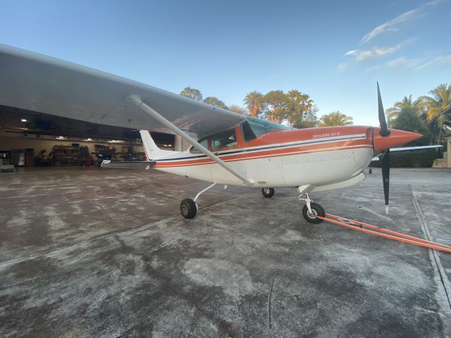 Cessna Skylane (N171MH) - 171MH pulled out of its hangar. br /Scott MacDonald Aircraft Sales 