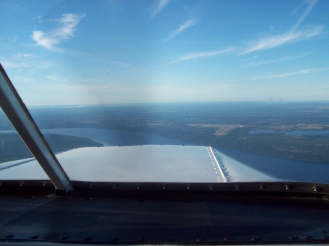 MURPHY Rebel Elite (C-GIJJ) - Looking at The runway at Gander International Airport, while flying in Murphy Rebel.